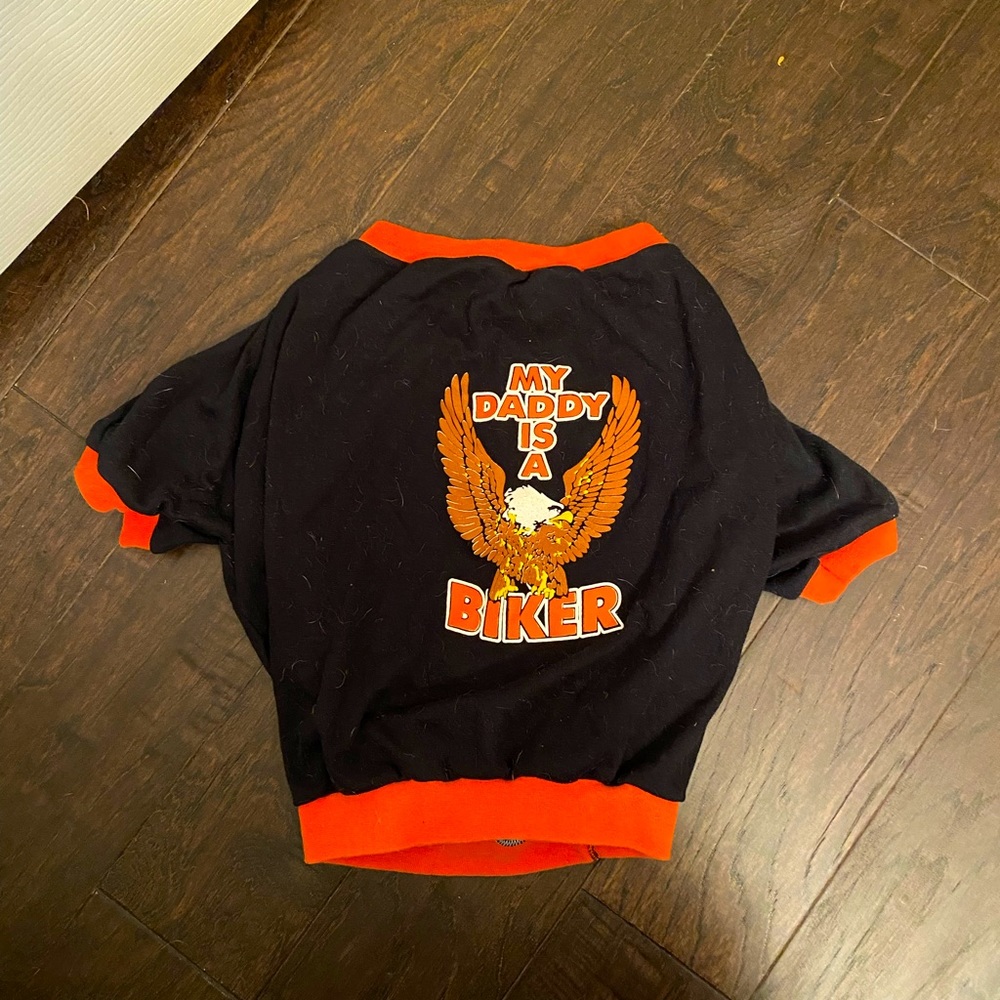 Dog Harley T-shirt, Size Lg